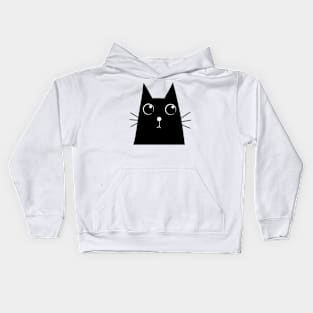 Kawai cat sticker_cute cat_neko Kids Hoodie